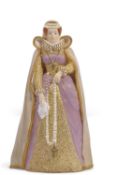 A Royal Worcester figure of Mary Queen of Scots, model number 2634, 21cm high