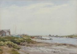 Frank Eggington (1908-1990) 'Southwold / Walberswick', watercolour, signed and dated '72, 36.5x52.