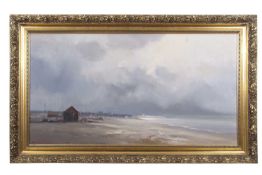 Marcus Ford (British,1914-1988), 'Thorpeness from Aldeburgh', oil on canvas, signed, 32x44cm,