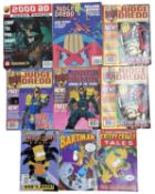 A collection of various 1990s comic books, to include: - The Simpsons #2, 1994 - Bartman, #1,