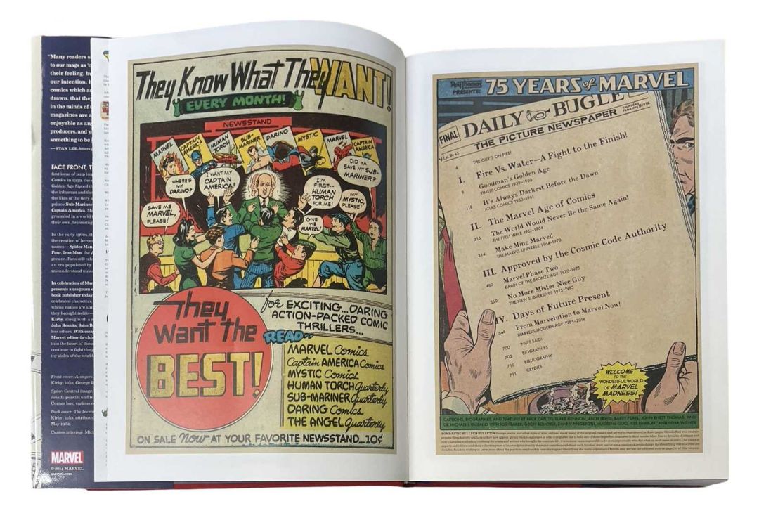 ROY THOMAS: 75 YEARS OF MARVEL - FROM THE GOLDEN AGE TO THE SILVER SCREEN, special collectors' - Image 3 of 4