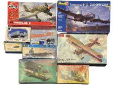 A collection of various model building kits (all unchecked for completeness)
