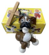 A boxed A-type Bengo The Little Boxer Dog Pelham puppet