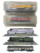 A small collection of N gauge railway display pieces
