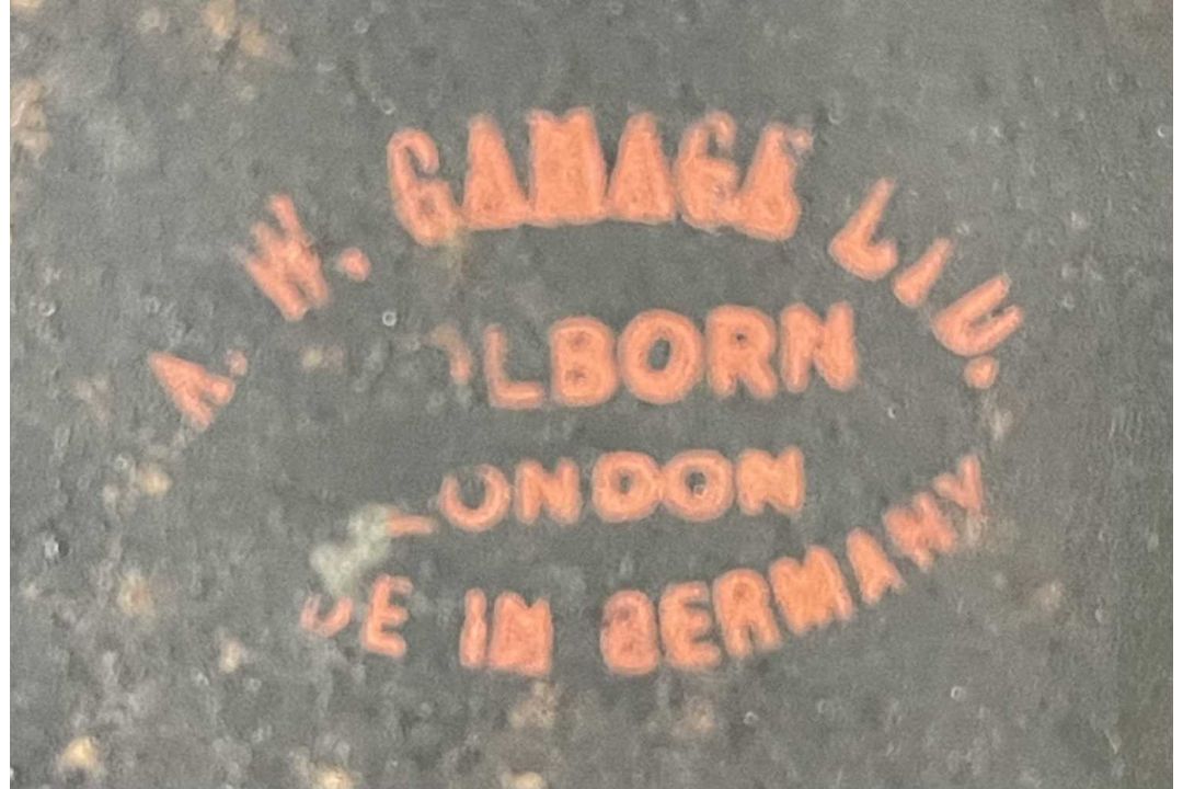 A vintage Marklin stationary steam engine, stamped to base A W Gamage, Holborn, London - Image 3 of 3