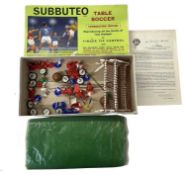 A boxed Subbuteo Table soccer game (unchcked for completness)