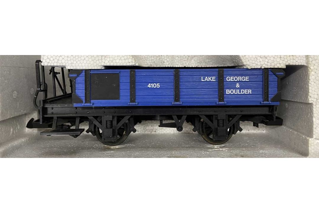 A boxed Lehmann 90770 G gauge train set, 'The Big Train Fantasy Lake George and Boulder', with - Image 4 of 6