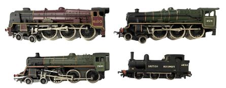 Four 00 gauge locomotives by Palitoy Mainline, to include: - Royal Scot 6100 - Orion 45691 - BR