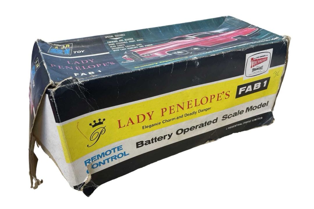 A remote controlled Lady Penelope's Fab 1 by J Rosenthal Toys, in original box - Image 2 of 2