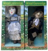 A pair of boxed Worzel Gummidge dolls by Pedigree, to include: - Worzel - Aunt Sally
