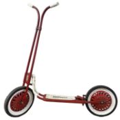 A vintage Triang scooter