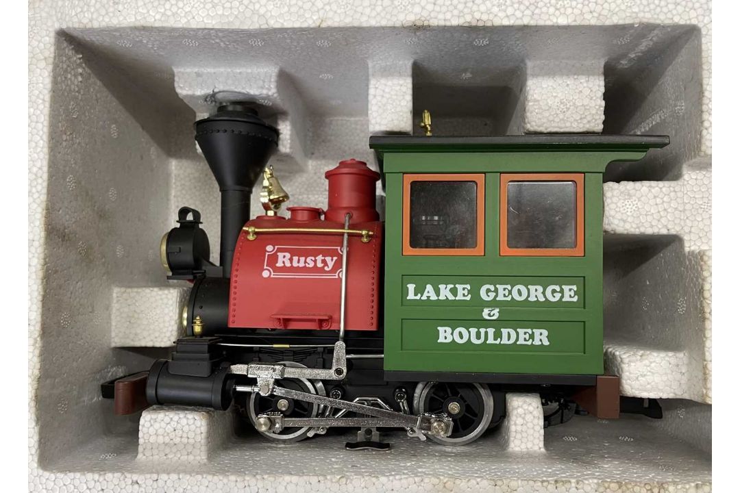 A boxed Lehmann 90770 G gauge train set, 'The Big Train Fantasy Lake George and Boulder', with - Image 5 of 6