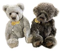 CHARLIE BEARS: CB131306, Bert and CB614891, Lawrence With original swing tags and ribbons / pendants
