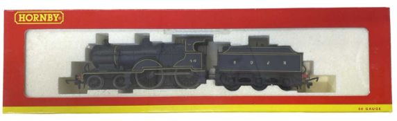 A boxed Hornby 00 gauge R2217A S & DJR 4-4-0 Class 2P Locomotive '46'