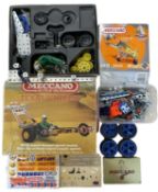 A mixed lot of various modern Meccano components and sets (unchecked for completeness)