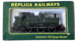 A boxed Replica Railways 00 gauge No. 11001 Pannier 0-6-0 GWR 'Shirtbutton; 7768