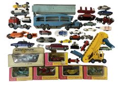 A mixed collection of various die-cast vehicles, to include Matchbox, Dinky, Husky etc