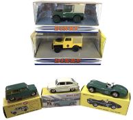 A mixed lot of boxed Dinky Toys, to include: - 1949 Landrover DY-9 - 1949 Landrover DY-9B - 197