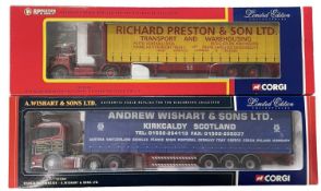 A pair of large scale Limited Edition Corgi lorries, to include: - CC12505 Atkinson Borderer