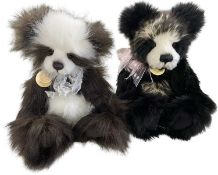 CHARLIE BEARS: CB10472, Izzy and CB194560, Connie Designed Isabelle Lee, with original swing tags