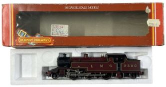 A boxed Hornby 00 gauge R.055 LMS Class 4P locomotive and tender, 2-6-4 tank