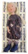 A 2020 Zwergnase Almke artist designed vinyl doll, by Nicole Marschollek-Menzner with original