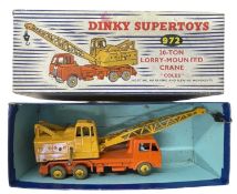 A boxed Dinky 972 20-Ton Lorry-Mounted Crane, 'Coles'