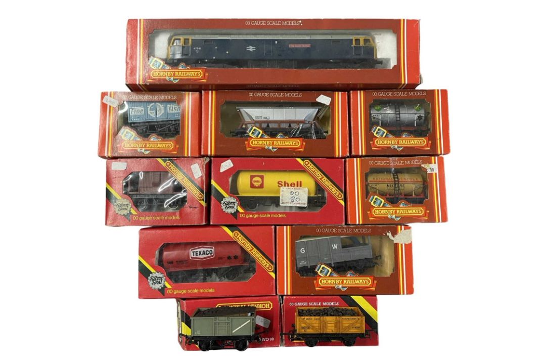 A mixed collection of various boxed Hornby 00 gauge rolling stock