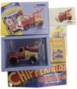 A boxed Corgi Classics 97886 Scammell Highwayman with Crane, with replica poster and certificate.