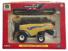 A boxed Britains 1:32 scale model New Holland CX880 Combine Harvester