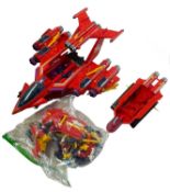 A boxed 1987 Manta Force Force Red Venom ship (unchecked for completeness)