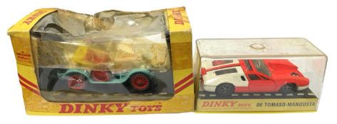 A pair of Dinky die-cast cars, to include: - 486 'Dinky Beats' 1913 Morris Oxford Bullnose (box very