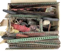 A quantity of vintage Meccano