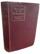 FENIMORE COOPER: THE LAST OF THE MOHICANS, London, Macmillan and Co, 1900. Red cloth embossed and