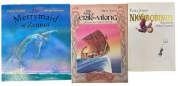 MICHAEL FOREMAN: 3 Titles: [CHARLES CAUSLEY] THE MERRYMAID OF ZENNOR, London, Orchard Books, 1999.