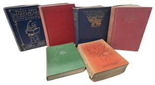 ARTHUR RACKHAM (ILLUS): VARIOUS TITLES: TALES FROM SHAKESPEARE; AESOPS' FABLES; ALICE'S ADVENTURES