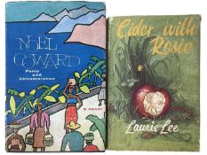A pair of novels: LAURIE LEE: CIDER WITH ROSIE, London, The Book Club, 1959. In original unclipped
