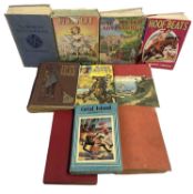 VINTAGE CHILDREN'S: 10 Titles: R M BALLANTYNE: CORAL ISLAND; BRUCE CARTER: TARGET ISLAND; PETER