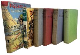 CAPT. W. E. JOHNS: 6 Titles: BIGGLES- THE CRUISE OF THE CONDOR, London, The Thames Publishing Co, in