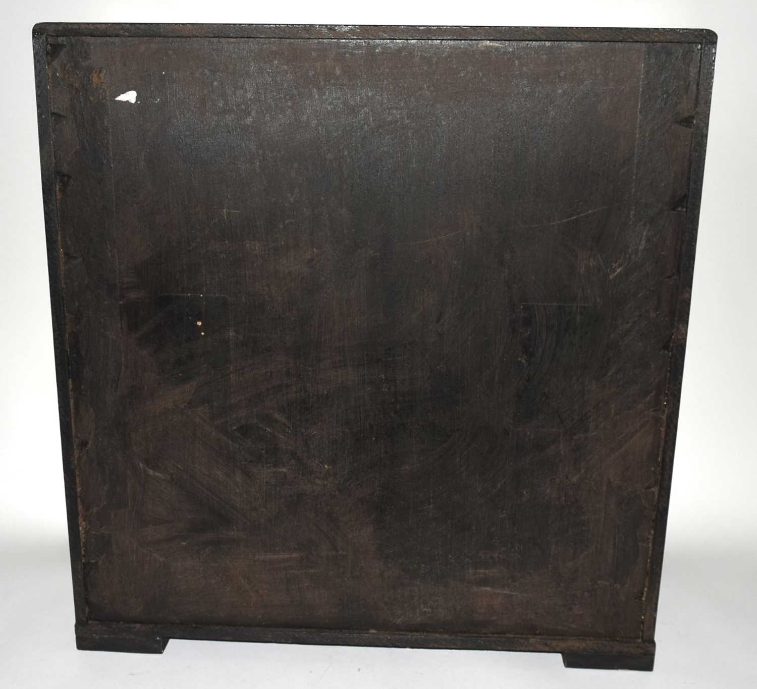 Early to Mid 20th Century Taxidermy cased Common Buzard (Buteo buteo) by Hutchins of Aberystwyth. - Image 3 of 4