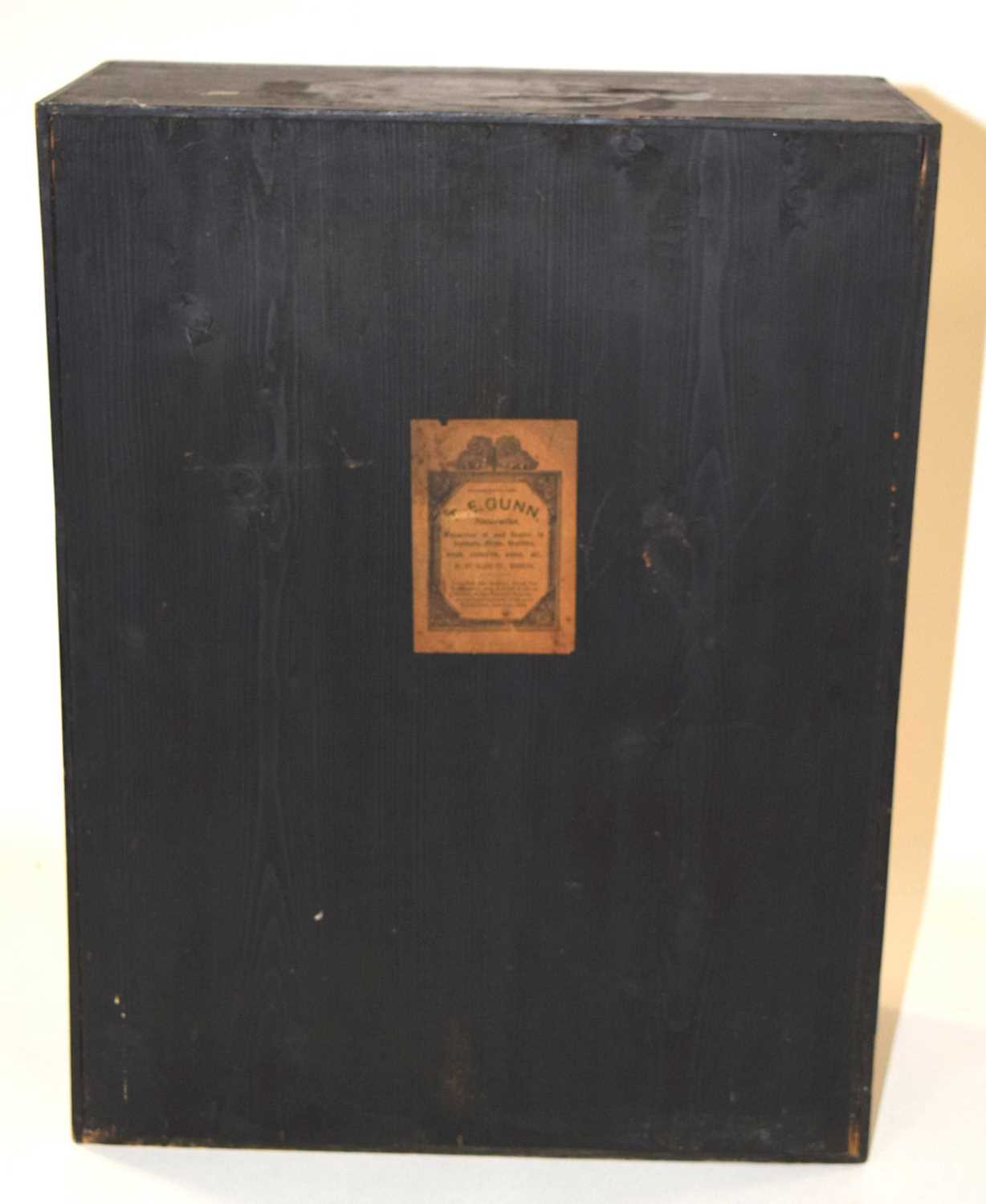 Victorian Taxidermy cased Barn Owl (Tyto alba) by Taxidermist T. E.Gunn of Norwich set in in - Image 2 of 3