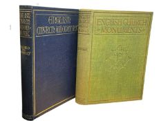FRED H CROSSLEY: 2 Titles: ENGLISH CHURCH MONUMENTS AD 1150-1150 - AN INTRODUCTION TO THE EFFIGIES