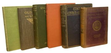 ECCLESIASTICAL DESIGN: 6 Titles: FRED H CROSSLEY: ENGLISH CHURCH MONUMENTS AS 1150-1550 - AN