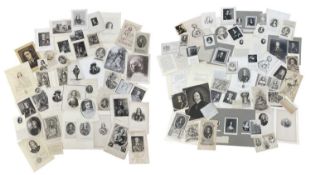 An extensive collection of various engravings, prints, plates, articles etc depicting and pertaining