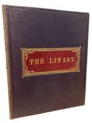 THE LITANY: A beautifully hand-rendered manuscript of the religious text, interspersed with