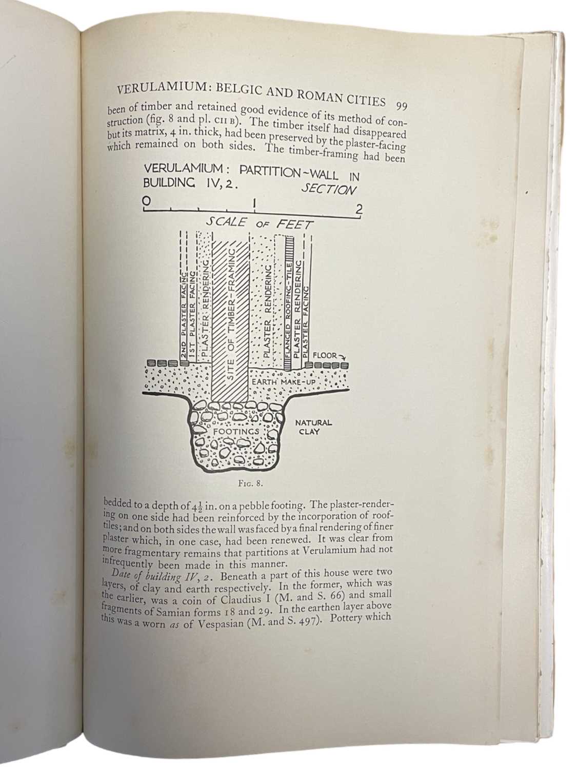 R E M WHEELER AND T V WHEELER: REPORTS OF THE RESEARCH COMMITTEE OF THE SOCIETY OF ANTIQUARIES OF - Image 6 of 6