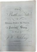 FOUR SCARCE EARLY NELSON MUSICAL SCORES: THE BATTLE OF THE NILE OR BRITANIA RULES THE WAVES - A