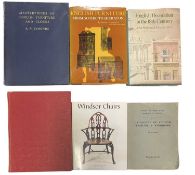 FURNITURE AND WOODWORKING INTEREST: 6 Titles: JOHN FOWLER AND JOHN CORNFORTH: ENGLISH DECORATION