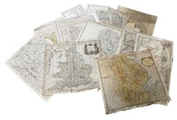 MAPS A large collection of 50 maps mostly of Lincolnshire. Various sizes, engraved and in