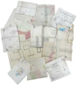 Various maps/plans from sales particulars of Norfolk estates: AN ESTATE IN NORTH WALSHAM, to be sold